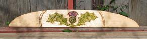 Thistle door header